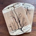 Large-Fractal-Burned-Cutting-board