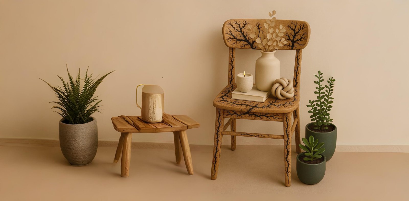 LitWood Creations - Fractal Burned Wooden Arts