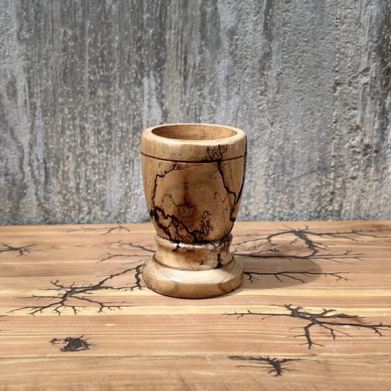 Fractal-burned chalice/cup