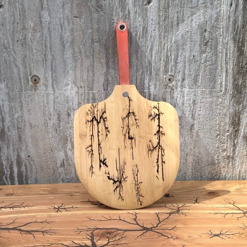 Fractal-burned pizza spatula
