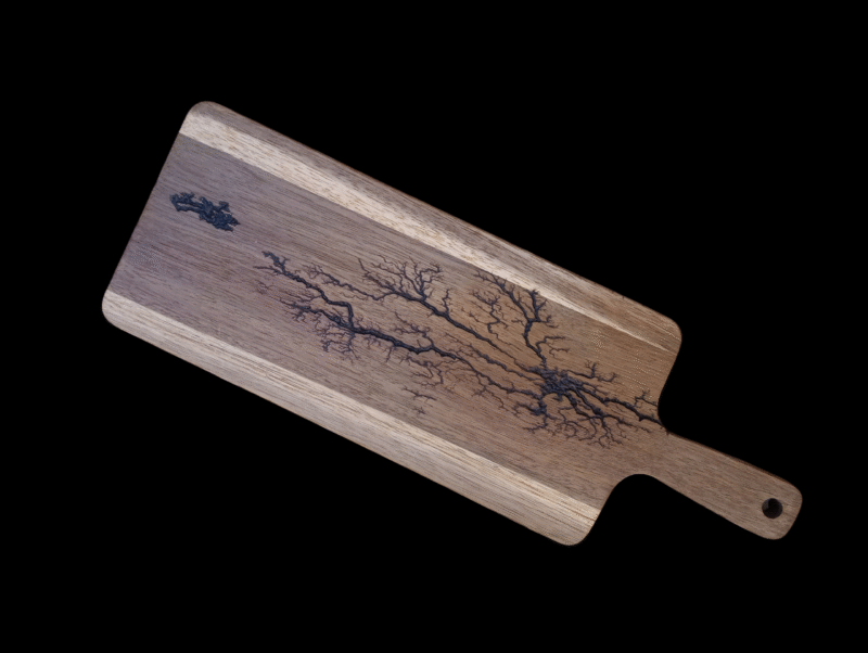 Cutting board w/handle