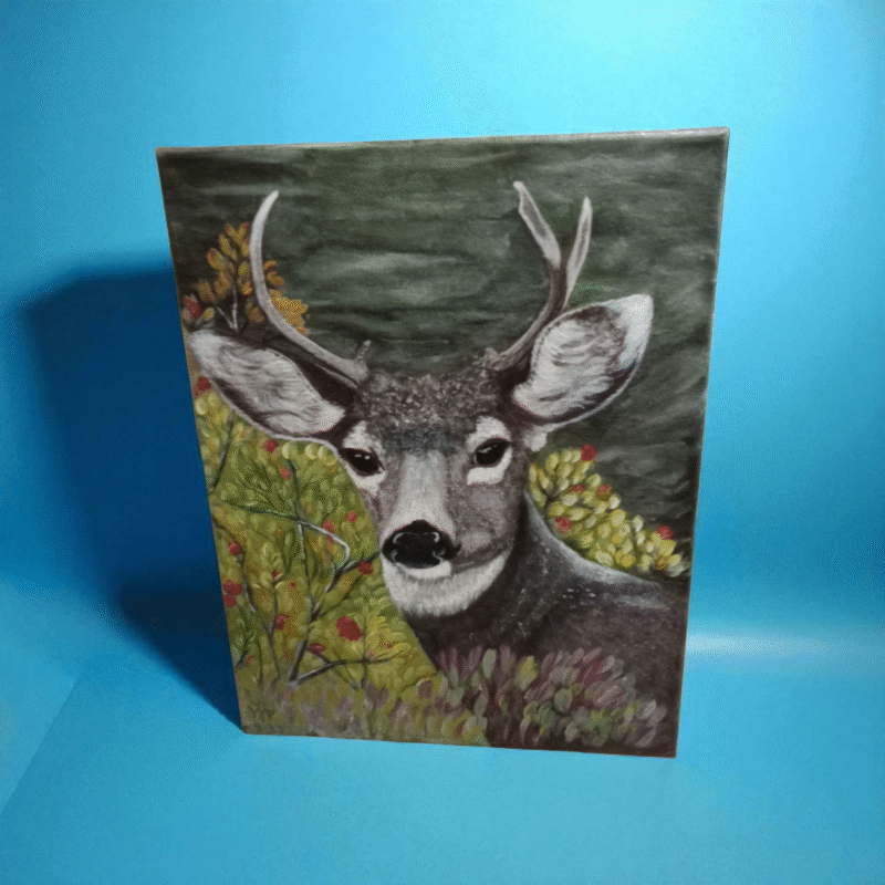 Deer Head Wall Art – Rustic Wildlife Decor
