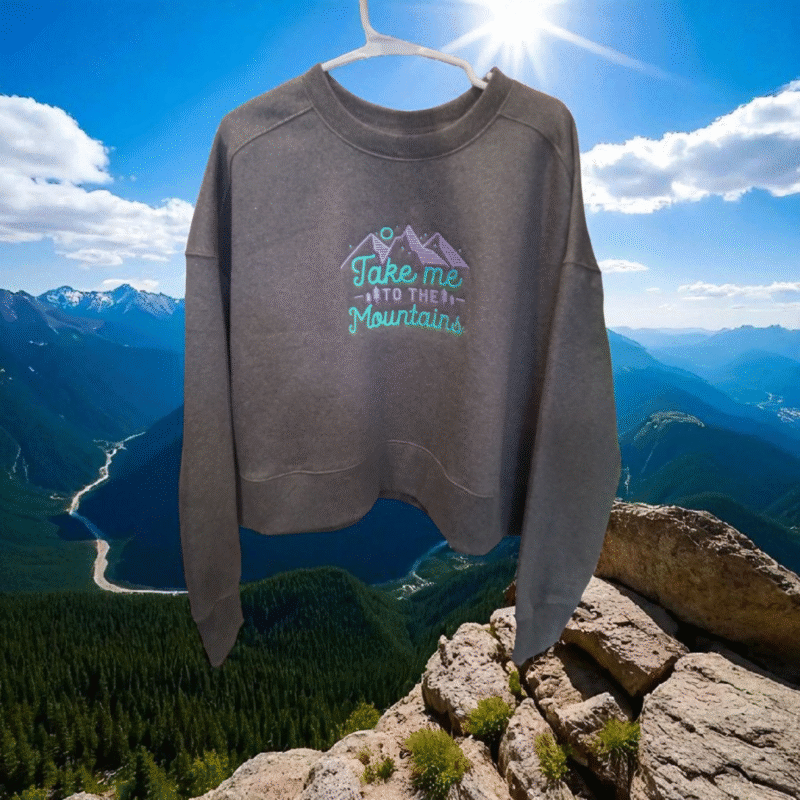 Take me to the Mountains - Rocky Mountain Threadworks