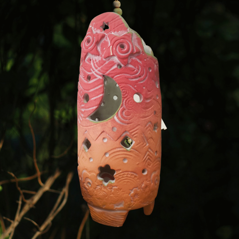 Handmade Ceramic Lantern – Artisan Decorative Lantern